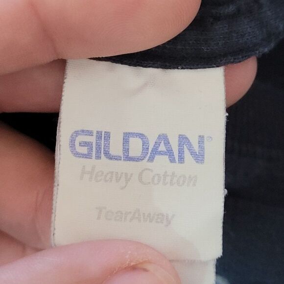 Y2K Long Sleeve Graphic T-shirt M Black Navy 246 Birthday Pirate Skull Faded - Picture 8 of 10